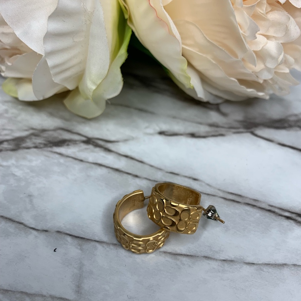 Coach earrings